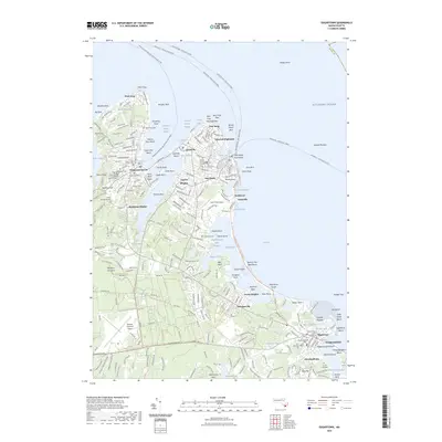 2023 Map of Edgartown, 2023 Print