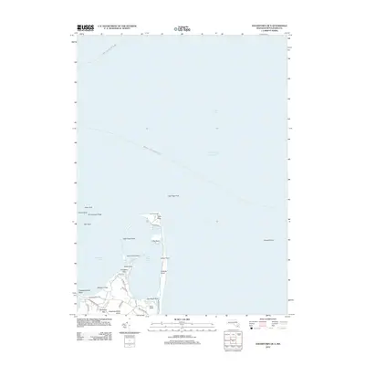 2012 Map of Edgartown OE E, 2012 Print