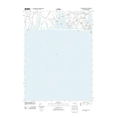 2012 Map of Edgartown OE S, 2012 Print