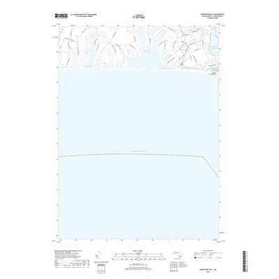 2018 Map of Edgartown OE S, 2018 Print