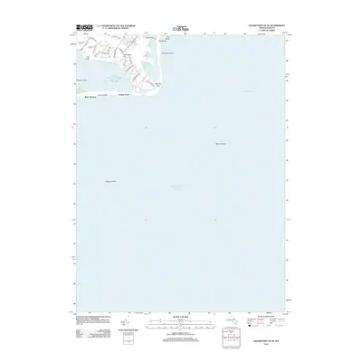 2012 Map of Edgartown OE SE, 2012 Print