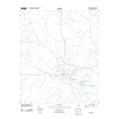 2011 Map of Edgefield, 2011 Print