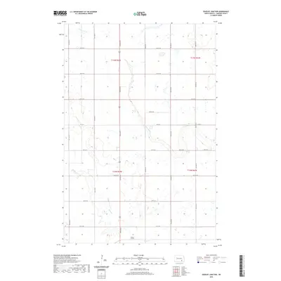 2020 Map of Edgeley Junction, 2020 Print