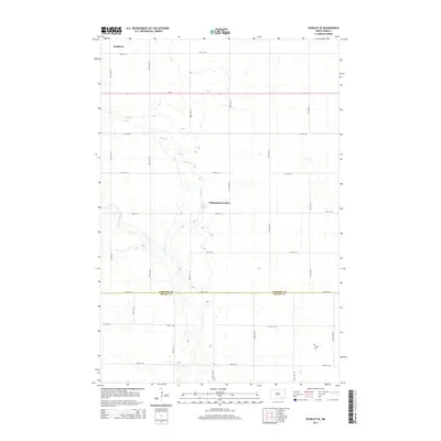 2014 Map of Edgeley SE, 2014 Print