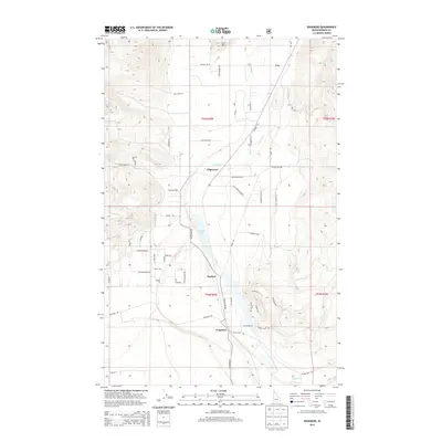 2013 Map of Edgemere, 2013 Print