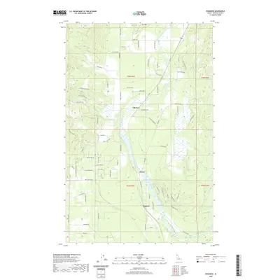 2020 Map of Edgemere, 2020 Print