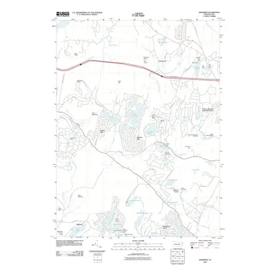 2010 Map of Edgemere, 2010 Print