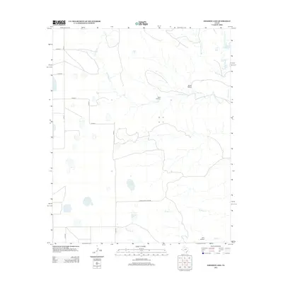 2012 Map of Edgemon Lake, 2012 Print