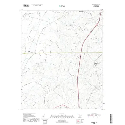 2020 Map of Edgemoor, 2020 Print