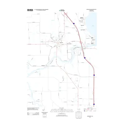 2013 Map of Edgerton, 2013 Print