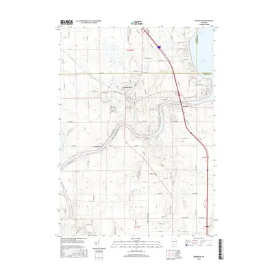 2016 Map of Edgerton, 2016 Print