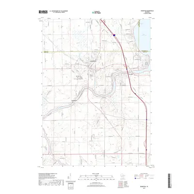 2018 Map of Edgerton, 2018 Print