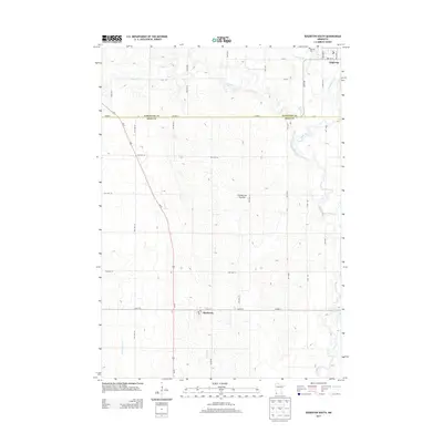 2013 Map of Edgerton South, 2013 Print