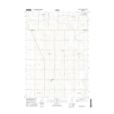 2016 Map of Edgerton South, 2016 Print