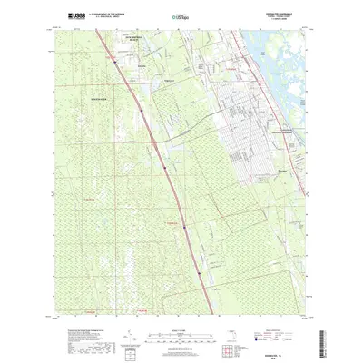 2018 Map of Edgewater, 2018 Print