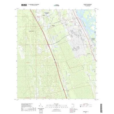 2021 Map of Edgewater, 2021 Print