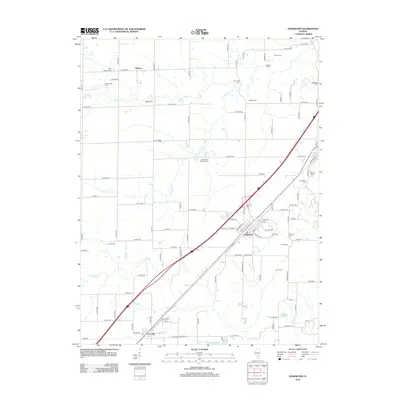 2012 Map of Edgewood, 2012 Print