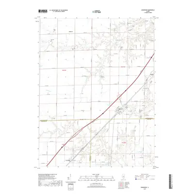 2018 Map of Edgewood, 2018 Print