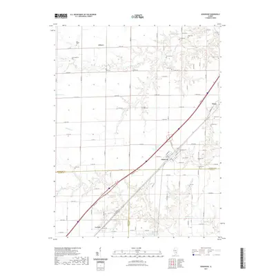 2021 Map of Edgewood, 2021 Print