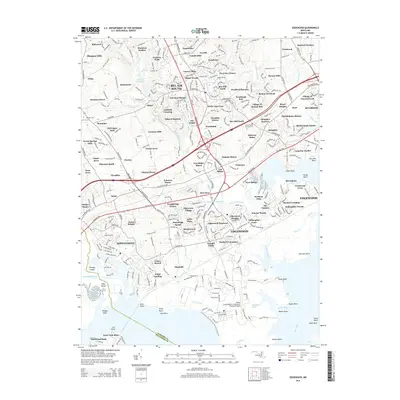 2014 Map of Edgewood, 2014 Print