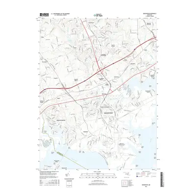 2016 Map of Edgewood, 2016 Print