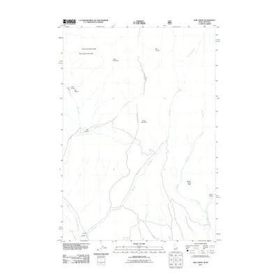 2011 Map of Edie Creek, 2011 Print