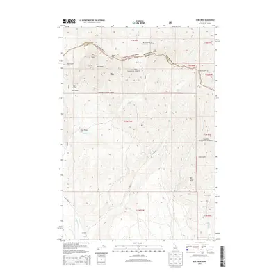2013 Map of Edie Creek, 2013 Print