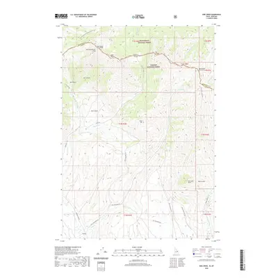 2020 Map of Edie Creek, 2020 Print