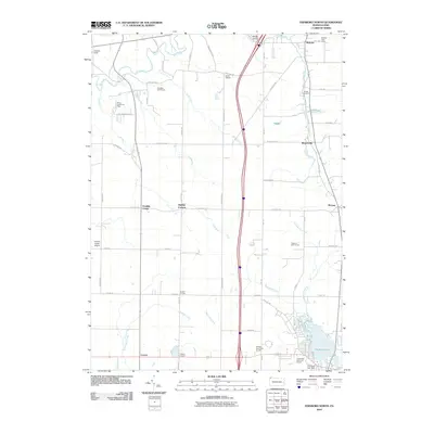 2010 Map of Edinboro North, 2010 Print