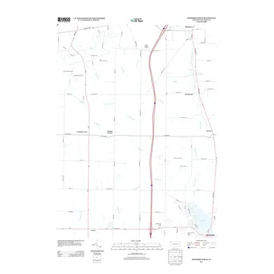 2013 Map of Edinboro North, 2013 Print