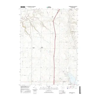 2016 Map of Edinboro North, 2016 Print