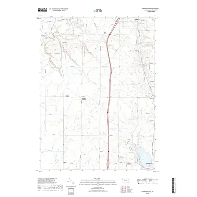 2019 Map of Edinboro North, 2019 Print