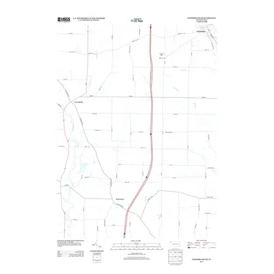 2013 Map of Edinboro South, 2013 Print
