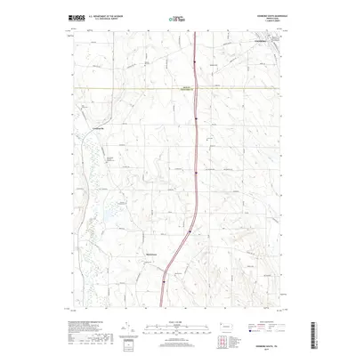 2019 Map of Edinboro South, 2019 Print