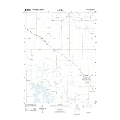 2012 Map of Edinburg, 2012 Print
