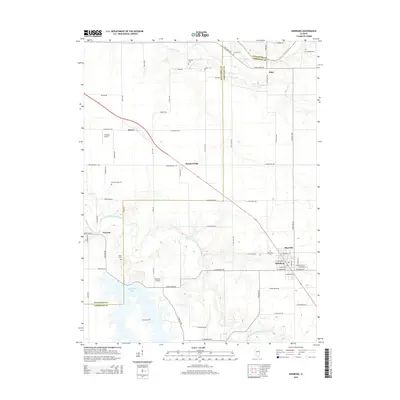 2015 Map of Edinburg, 2015 Print