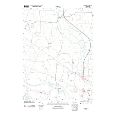 2010 Map of Edinburg, 2010 Print
