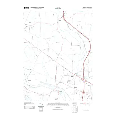 2013 Map of Edinburg, 2013 Print