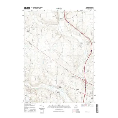 2016 Map of Edinburg, 2016 Print