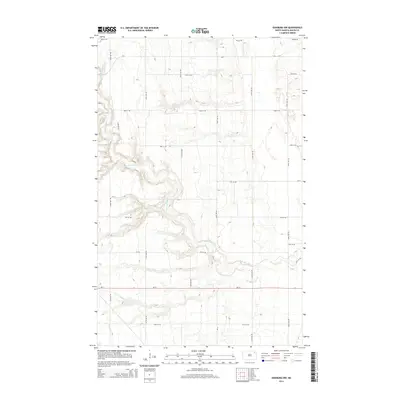 2014 Map of Edinburg NW, 2014 Print