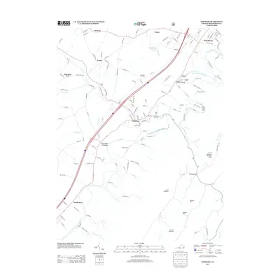 2013 Map of Edinburg, 2013 Print