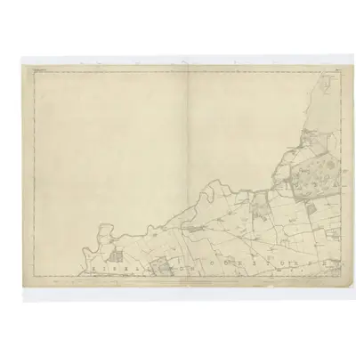 1852 Map of Edinburghshire, Sheet 1, 1853 Print