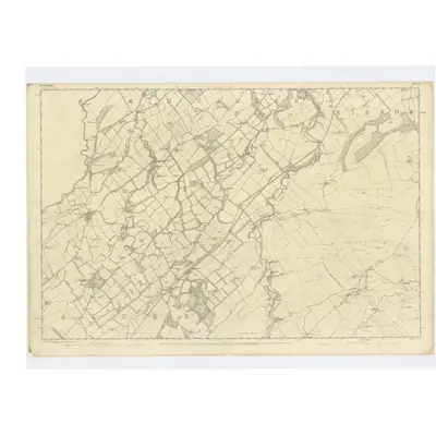 1852 Map of Edinburghshire, Sheet 10, 1853 Print