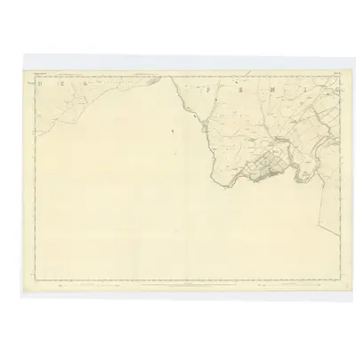 1852 Map of Edinburghshire, Sheet 17, 1853 Print