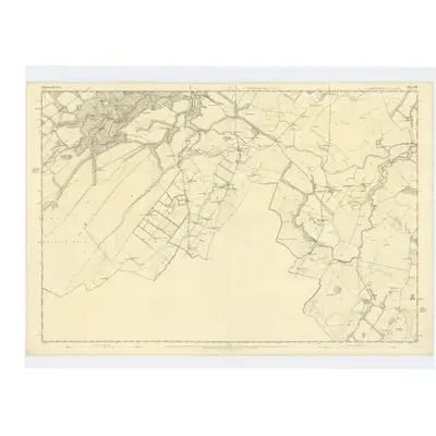 1852 Map of Edinburghshire, Sheet 18, 1854 Print