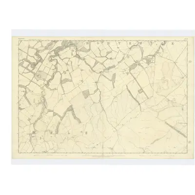 1853 Map of Edinburghshire, Sheet 19, 1854 Print