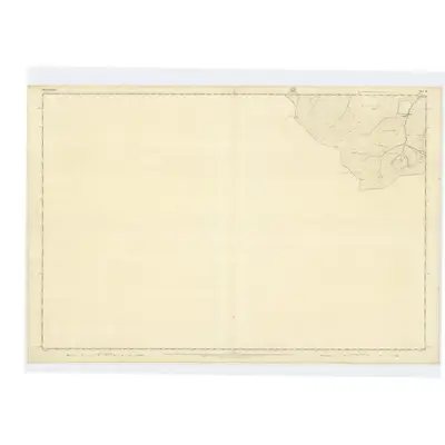 1853 Map of Edinburghshire, Sheet 24, 1854 Print