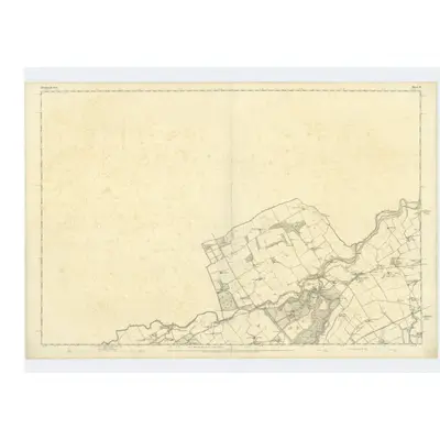 1852 Map of Edinburghshire, Sheet 4, 1853 Print