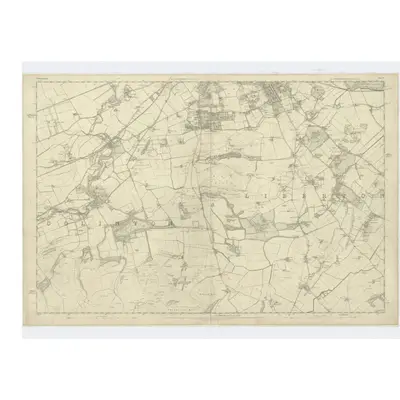 1852 Map of Edinburghshire, Sheet 6, 1855 Print