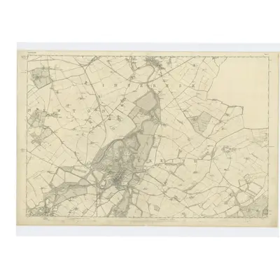 1852 Map of Edinburghshire, Sheet 7, 1854 Print